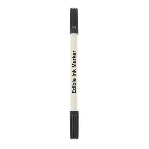 Edible Marker Pen - Black - Click Image to Close
